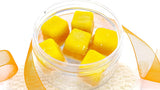 Candy Corn Sugar Scrub Cubes