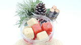 Candy Cane Sugar Scrub Cubes