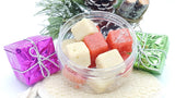 Candy Cane Sugar Scrub Cubes