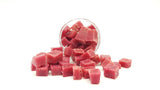 Strawberry Sugar Scrub Cubes, Foaming Sugar Scrub Cubes, Made with Organic Ingredients