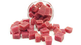 Strawberry Sugar Scrub Cubes, Foaming Sugar Scrub Cubes, Made with Organic Ingredients