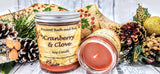 Cranberry & Clove Soy Candle