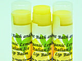 Organic Lemon Italian Ice Lip Balm