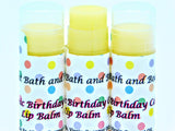 Organic Birthday Cake Lip Balm