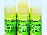 Organic Coconut Lim Lip Balm