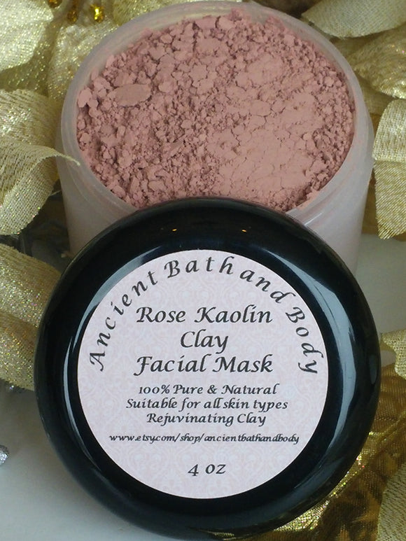 Rose Kaolin Clay Mask