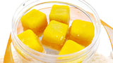 Candy Corn Sugar Scrub Cubes