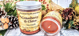 Cranberry & Clove Soy Candle