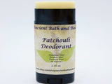 Patchouli Deodorant, Aluminum Free Deodorant
