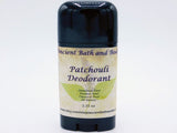 Patchouli Deodorant, Aluminum Free Deodorant