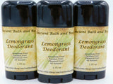 Lemongrass Deodorant, Aluminum Free Deodorant