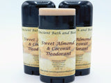 Sweet Almond & Coconut Deodorant, Aluminum Free Deodorant