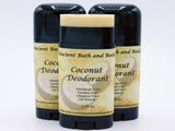Coconut Deodorant, Aluminum Free Deodorant