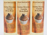 Creamy Chocolate Cupcake Organic Body Wash
