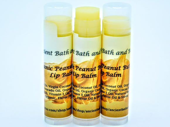 Organic Peanut Butter Lip Balm