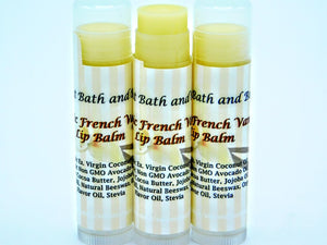 Organic French Vanilla Lip Balm