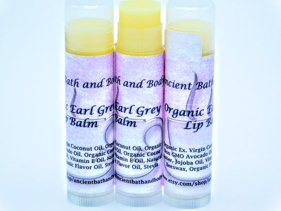 Organic Earl Grey Lip Balm