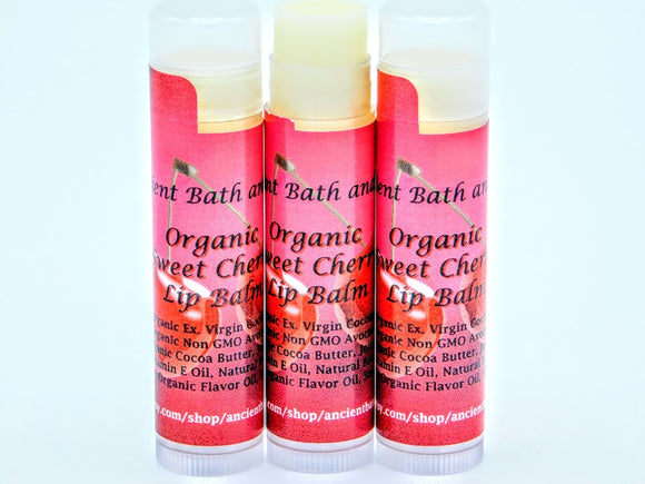 Organic Sweet Cherry Lip Balm