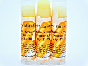 Organic Orange Creamsicle Lip Balm