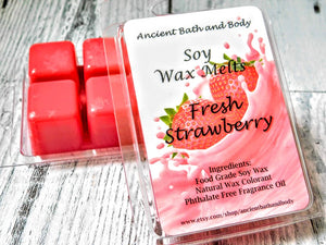 Fresh Strawberry Soy Wax Melts